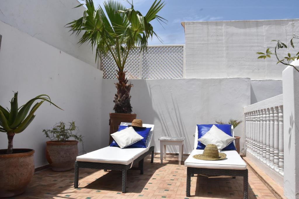 RIAD DAR ASSALAMA Terrasse Vue Mer riad Marrakech Tensift Haouz Essaouira 16