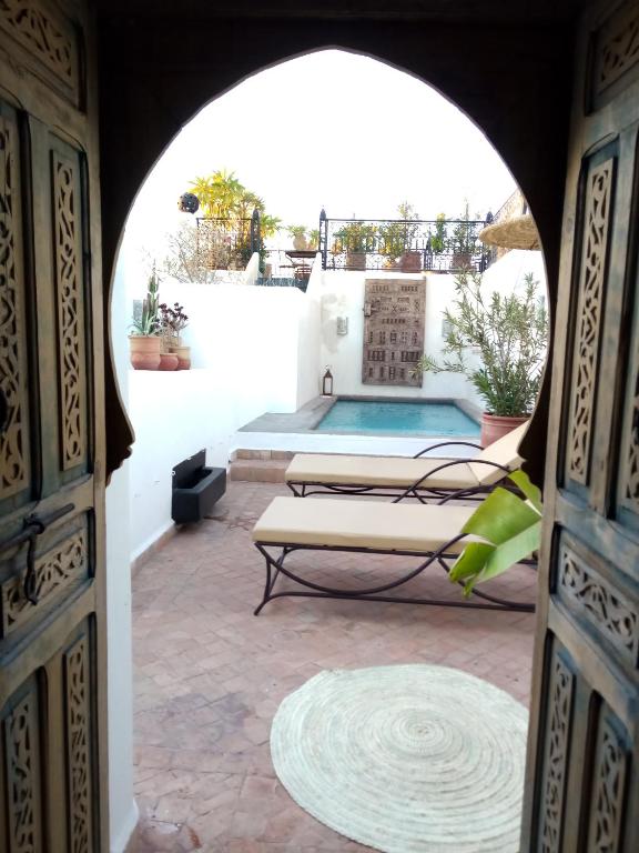 Riad Bab aylen Piscine Roof Top chauffee riad Marrakech Tensift Haouz Marrakech