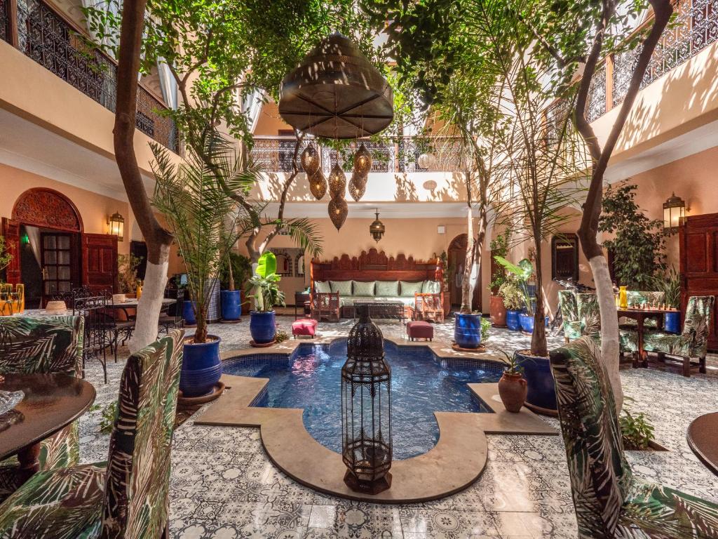 Riad Dar El Medina Heated Swimming pool jacuzzi Spa riad Marrakech Tensift Haouz Marrakech