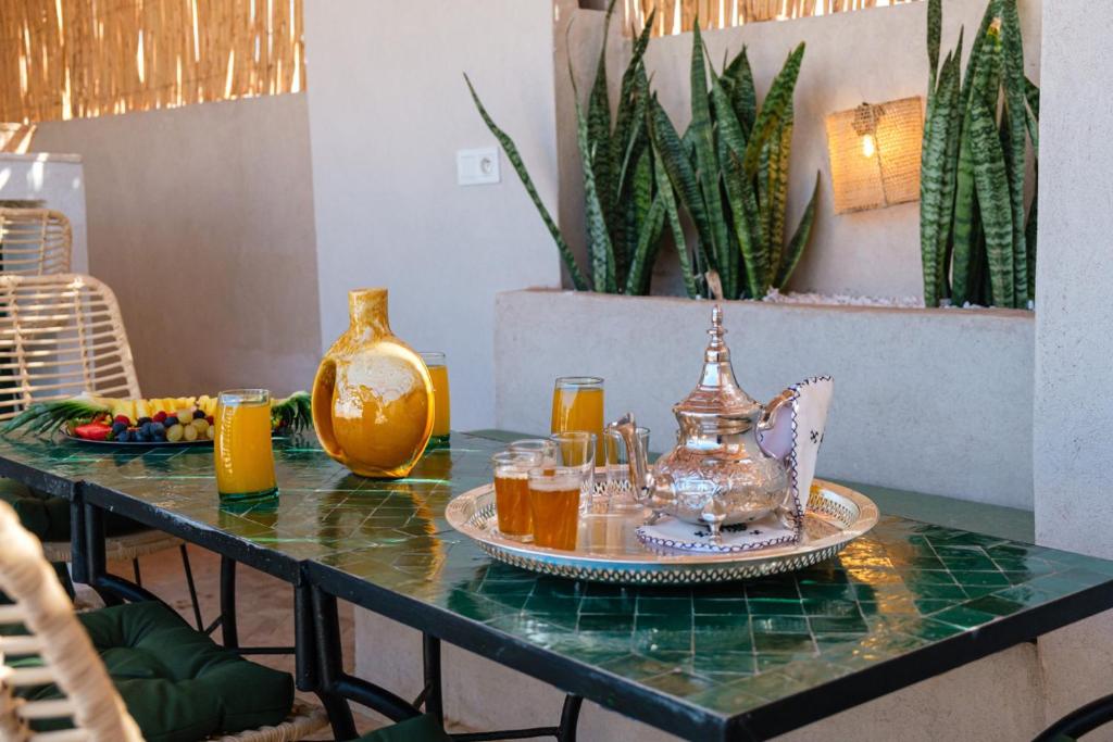 Riad Zemzem Au Coeur de la medina Petit dejeuner riad Marrakech Tensift Haouz Marrakech 14