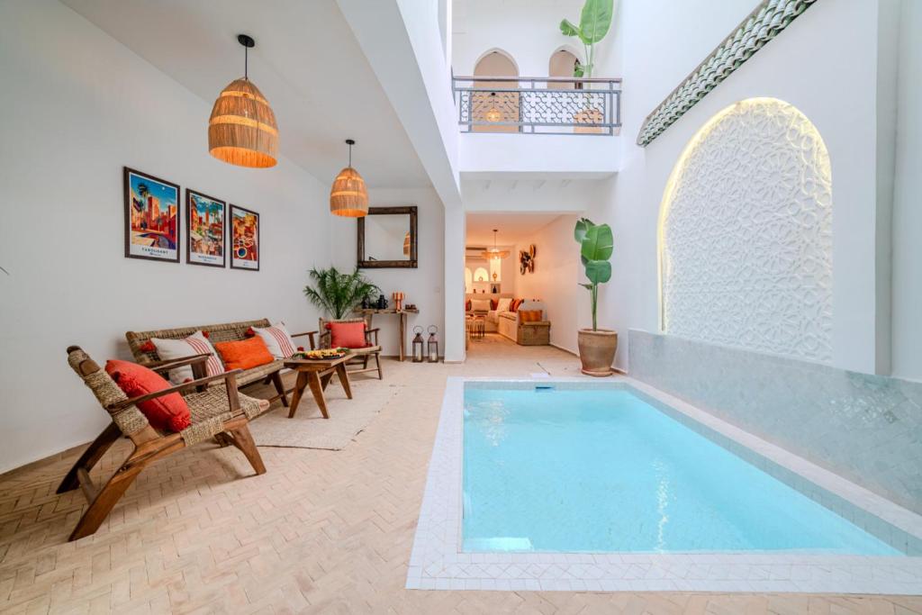 Riad Zemzem Au Coeur de la medina Petit dejeuner riad Marrakech Tensift Haouz Marrakech 18