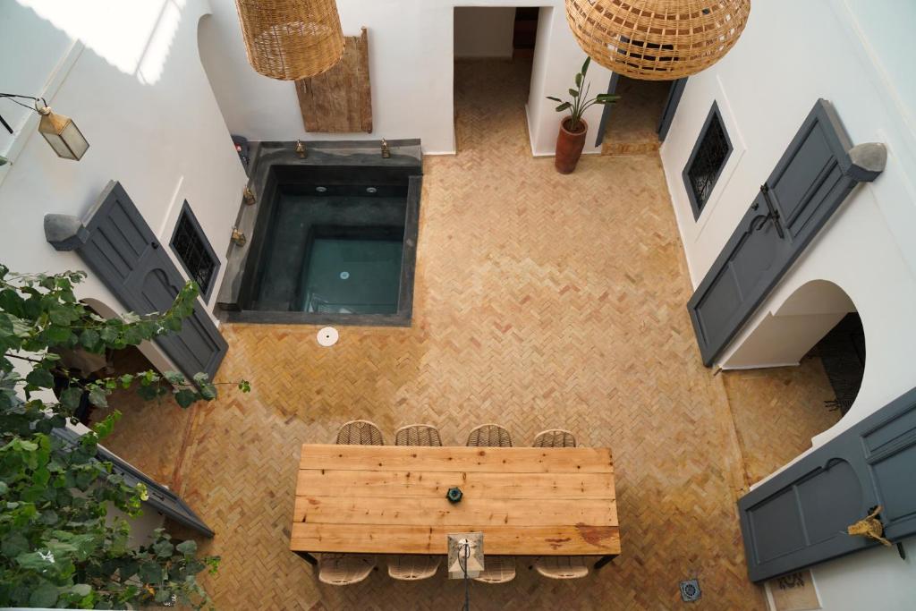 Riad lEchappee en exclusivite 5 chambres riad Marrakech Tensift Haouz Marrakech 13