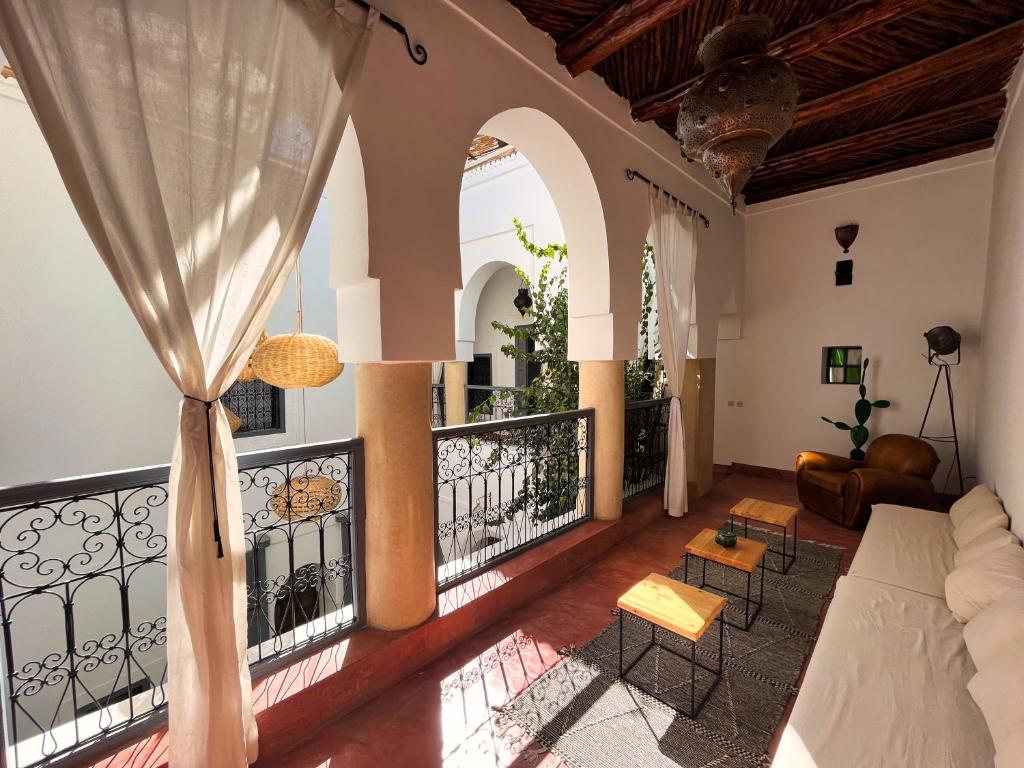 Riad lEchappee en exclusivite 5 chambres riad Marrakech Tensift Haouz Marrakech 6