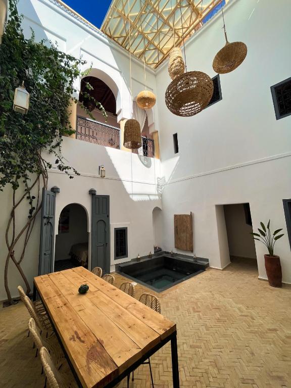 Riad lEchappee en exclusivite 5 chambres riad Marrakech Tensift Haouz Marrakech